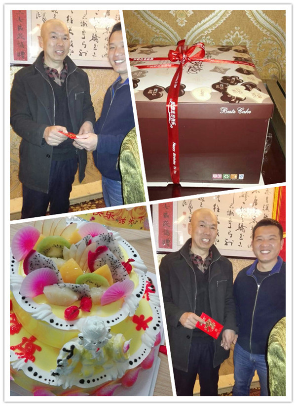 程师傅为金卡VIP客户送生日祝福